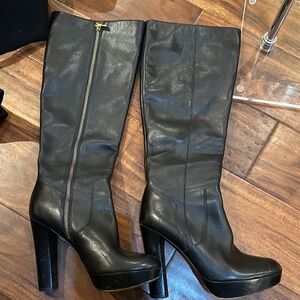 Michael Kors Black Heeled Boots